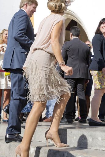 La reine Maxima des Pays-Bas à Sintra, le 11 octobre 2017