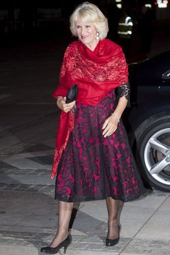 La duchesse de Cornouailles Camilla à Londres, le 13 octobre 2015