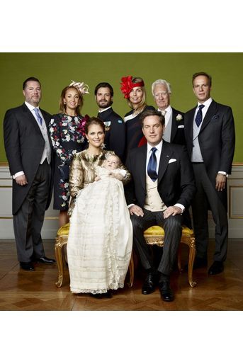 Les photos officielles du baptême du prince Nicolas de Suède 