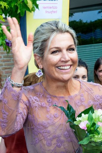 La reine Maxima des Pays-Bas à Giessenburg, le 10 septembre 2019