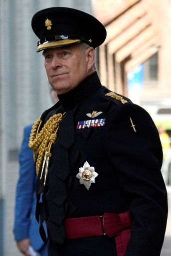 Le prince Andrew, duc d&#039;York, à Bruges le 7 septembre 2019