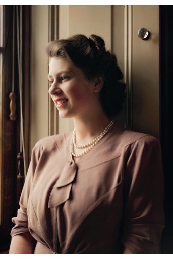 La princesse Elizabeth à 20 ans, Buckingham Palace, 1950