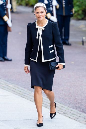 La princesse Victoria de Suède à Stockholm, le 10 septembre 2019