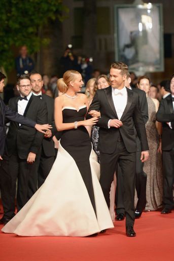 Blake Lively et Ryan Reynolds en 2014 au festival de Cannes