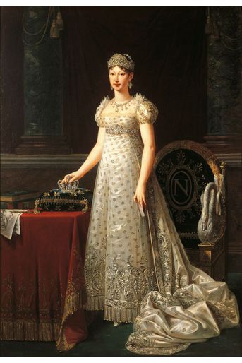 Portrait de l&#039;impératrice Marie-Louise, par Robert Lefèvre 