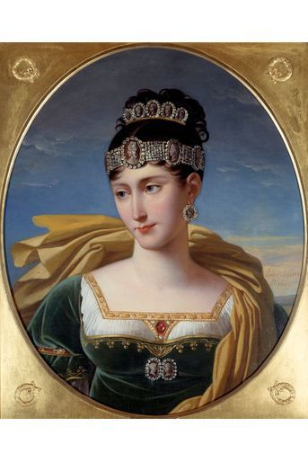 Portrait de Pauline Bonaparte par Robert Lefèvre (Château de Malmaison)