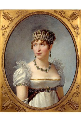 Portrait d&#039;Hortense de Beauharnais par Jean-Baptiste Regnault, 1810 (Château de Malmaison)