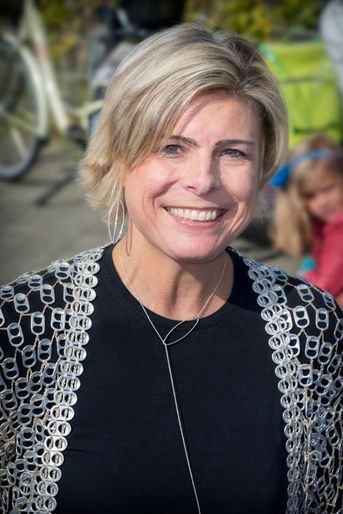 La princesse Laurentien des Pays-Bas à Utrecht, le 9 octobre 2015