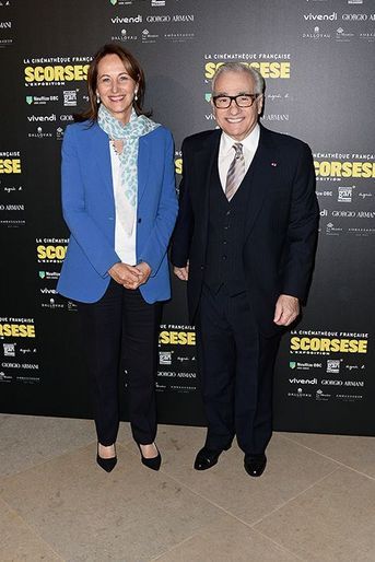 Ségolène Royal et Martin Scorsese