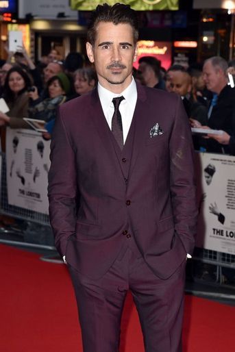 Colin Farrell présentait  "The Lobster" au Festival du film de Londres mardi dernier.