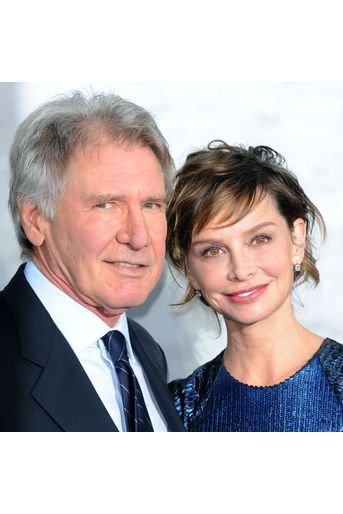 Harrison Ford et son épouse Calista Flockhart en 2013
