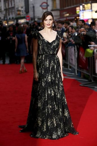 Rachel Weisz présentait  "The Lobster" au Festival du film de Londres mardi dernier.