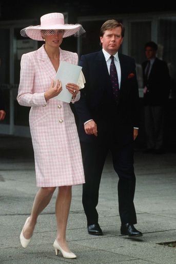 Lady Diana à Munster, le 10 juin 1991