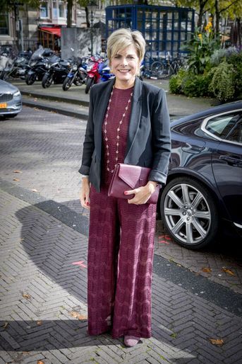 La princesse Laurentien des Pays-Bas, épouse du prince Constantijn, à La Haye, le 3 octobre 2017