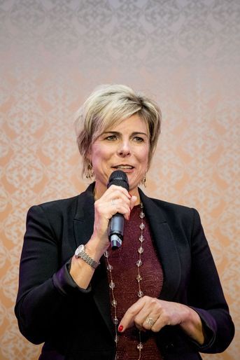 La princesse Laurentien des Pays-Bas à La Haye, le 3 octobre 2017