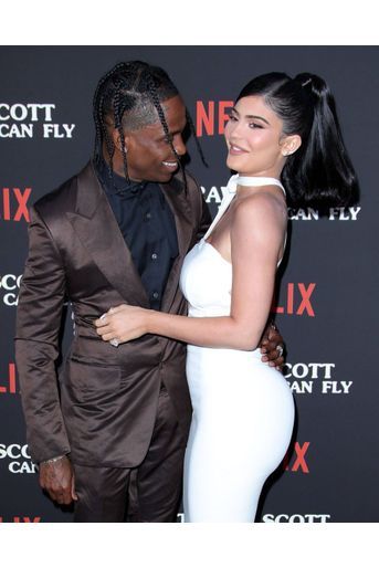Kylie Jenner et Travis Scott à la première de &quot;Look Mom I Can Fly&quot;