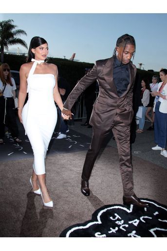 Kylie Jenner et Travis Scott à la première de &quot;Look Mom I Can Fly&quot;