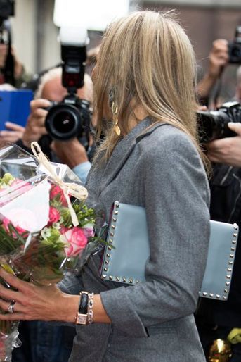 La reine Maxima des Pays-Bas à Amsterdam, le 6 octobre 2015