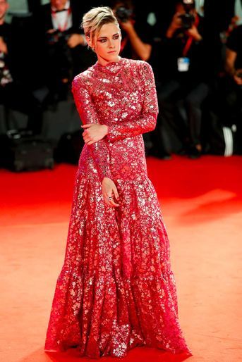 Kristen Stewart sur le tapis rouge de Venise, le 30 août 2019.