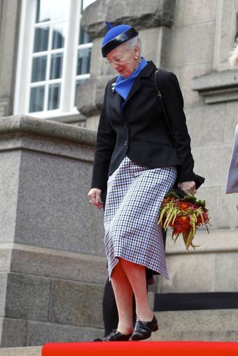 La reine Margrethe II de Danemark à Copenhague, le 3 octobre 2017