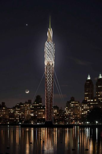 La tour imaginée par l&#039;agence d&#039;architecture DFA.