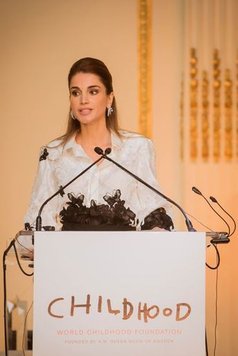 La reine Rania de Jordanie à New York, le 24 septembre 2015
