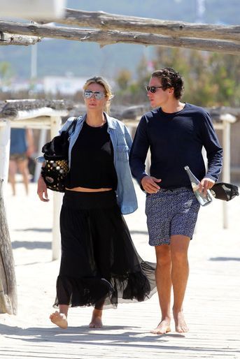 Heidi Klum et Vito Schnabel à Saint-Tropez en mai 2016