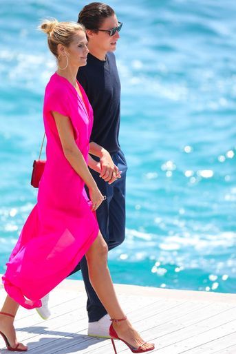 Heidi Klum et Vito Schnabel à Cannes en mai 2016