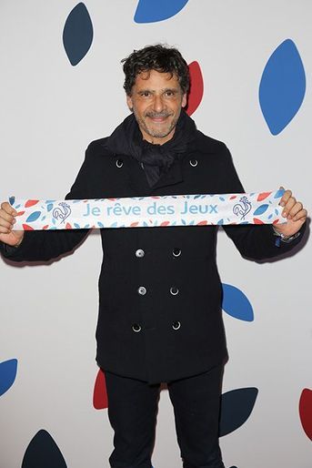 Pascal Elbé à la soirée de lancement de la campagne de mobilisation autour de la candidature de Paris aux jeux Olympiques de 2024