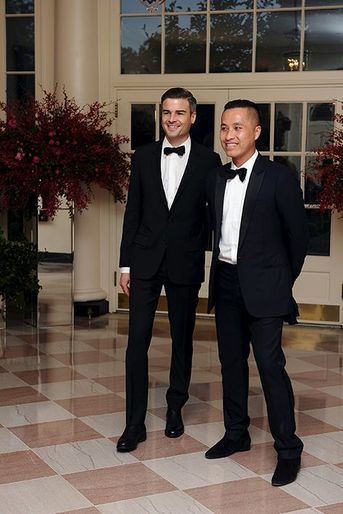 Le créateur de mode Phillip Lim au dîner d'Etat à la Maison Blanche pour la venue du président chinois