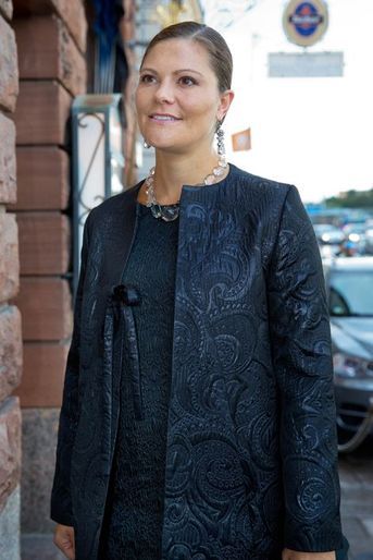 La princesse Victoria de Suède à Stockholm, le 21 septembre 2015