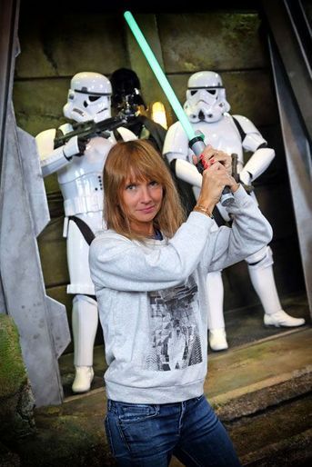 Axelle Lafont à Disneyland Paris pour la rentrée Star Wars