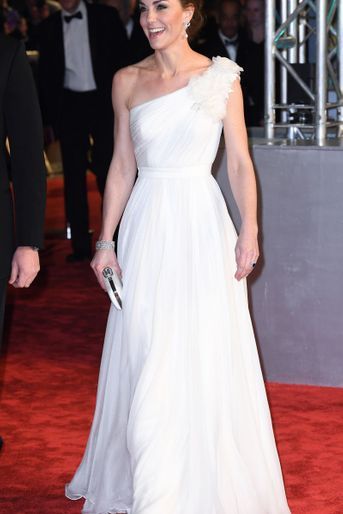 Kate Middleton à la 72ème cérémonie des British Academy Film Awards, en février 2019.