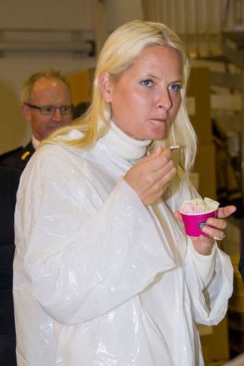 La princesse Mette-Marit de Norvège à Kolbotn, le 15 septembre 2015