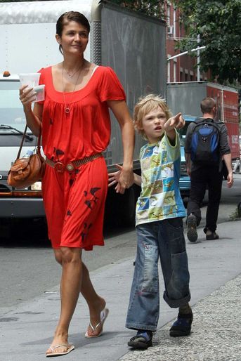 Mingus Reedus avec sa mère Helena Christensen en 2006.