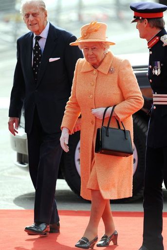 La reine Elizabeth II, le 10 mars 2015