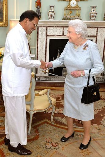 La reine Elizabeth II, le 11 mars 2015