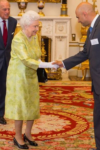 La reine Elizabeth II, le 14 juillet 2015