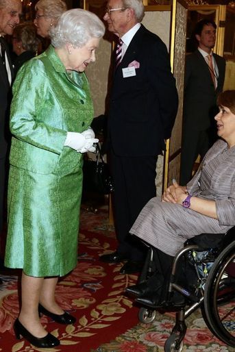 La reine Elizabeth II, le 18 mars 2015