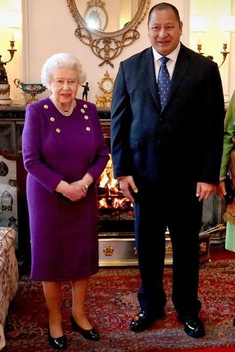 La reine Elizabeth II, le 2 fevrier 2015