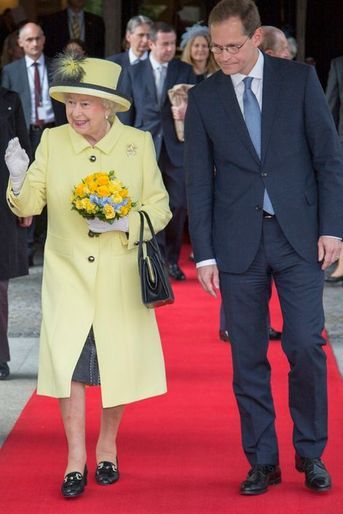 La reine Elizabeth II, le 26 mai 2015