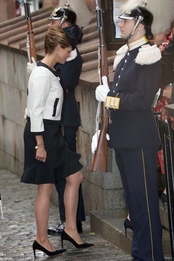 La princesse Madeleine de Suède à Stockholm, le 15 septembre 2015