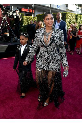 Beyoncé et sa fille Blue Ivy à Los Angeles, le 9 juillet 2019