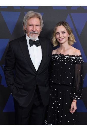 Calista Flockhart et Harrison Ford en 2018