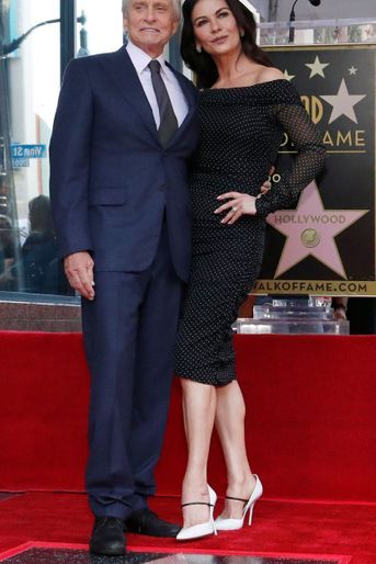 Catherine Zeta-Jones et Michael Douglas en 2018