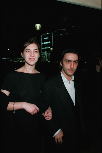 Charlotte Gainsbourg et Yvan Attal en 1995