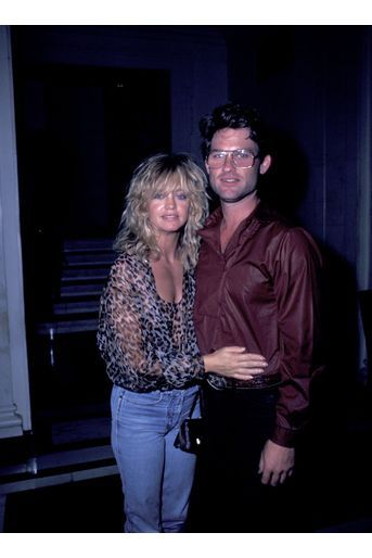 Goldie Hawn et Kurt Russell en 1983