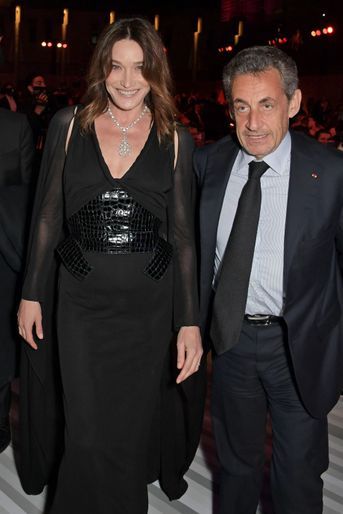Nicolas Sarkozy et Carla Bruni en 2019