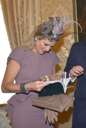 La reine Maxima des Pays-Bas, le 23 janvier 2014
