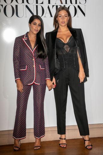 Leïla Bekhti et Adèle Exarchopoulos à Paris le 2 juillet 2019.